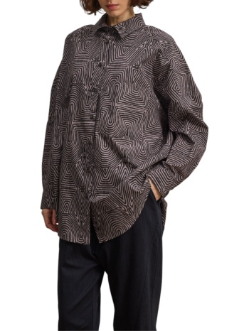 namaste πουκαμισο ww0425010-grey darkgray σε προσφορά