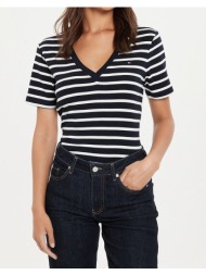tommy hilfiger new slim cody v-neck ss ww0ww40584-02c navyblue