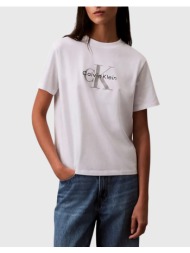 calvin klein hr ss clssc mnlg cnc lv047b865g-yaa white