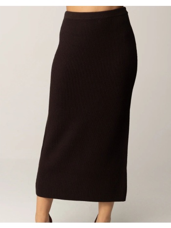 twinset φουστα 252tt3142-11054 darkbrown σε προσφορά