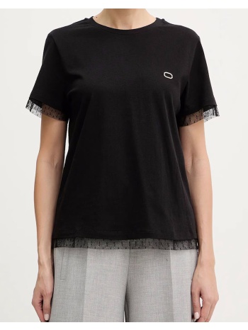 twinset μπλουζα 252tt231a-00006 black σε προσφορά