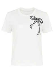 twinset μπλουζα 252tt2312-01870 offwhite