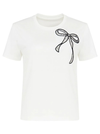 twinset μπλουζα 252tt2312-01870 offwhite σε προσφορά