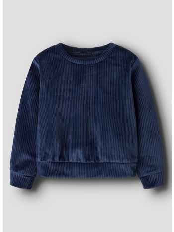 name it nmfveloa ls velvet short top 13235117-navy blazer σε προσφορά