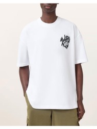 all saints orlando ss crew m066pc-ashen white offwhite