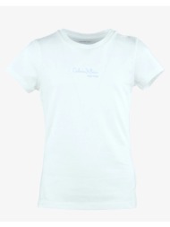 calvin klein signature aw s/s t-shirt ig0ig03061-8y-16y-yaf white