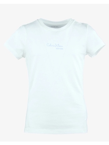 calvin klein signature aw s/s t-shirt ig0ig03061-8y-16y-yaf