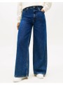 tommy hilfiger dnm emi 70``s wide leg hw ww0ww47695-1a532 denimblue