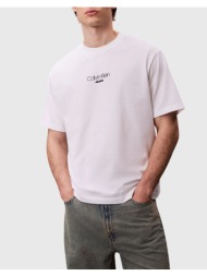 calvin klein jeans ss 16s rlxd fit ckj graphic tee lv04rc851g-yaa white