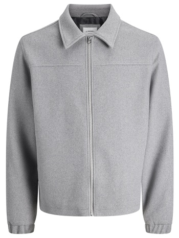 jj rebel jrebmaze short jacket 12285172-dark grey melange