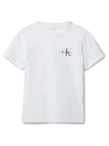 calvin klein jeans chest monologo ss t-shirt