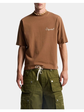 dsquared2 μπλουζα s74gd1525d20106-140 brown