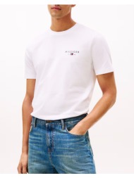 tommy hilfiger brand love small hilfiger tee mw0mw41456-ybr white