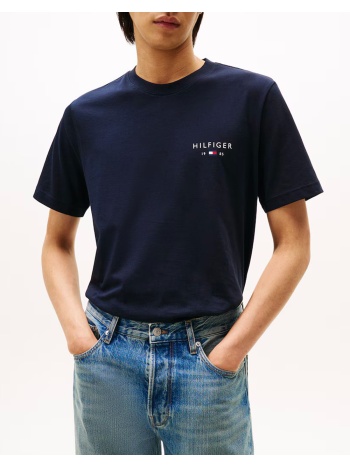 tommy hilfiger brand love small hilfiger tee mw0mw41456-dw5