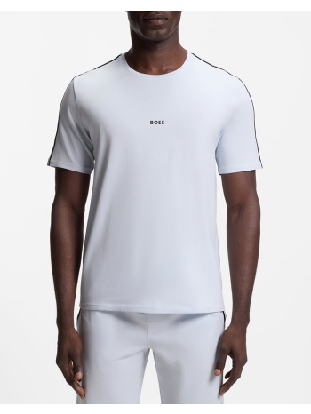 boss unique t-shirt 10259900 02 50545930-530 lightpurple