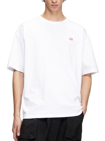 diesel t-boxt-r30 t-shirt a164000qiam-100 white