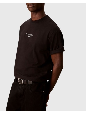 calvin klein jeans ss 16s rlxd fit ckj graphic tee