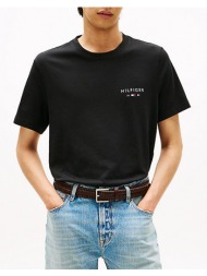 tommy hilfiger brand love small hilfiger tee mw0mw41456-bds black