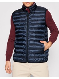 tommy hilfiger μπουφαν αμανικο packable recycled vest mw0mw18762-dw5 navyblue