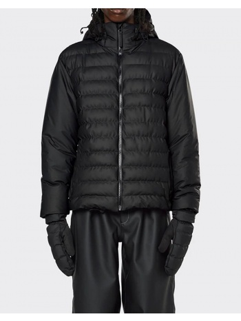 rains trekker hooded jacket rnsaw2215110-01 black σε προσφορά