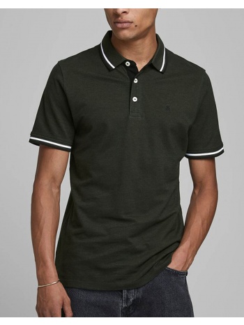 jack&jones μπλουζα αντρικη jjepaulos polo ss noos