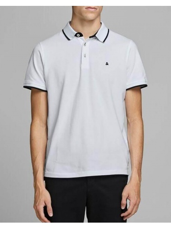 jack&jones μπλουζα αντρικη jjepaulos polo ss noos