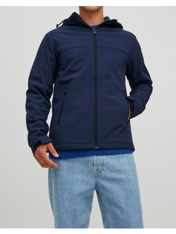 jack&jones μπουφαν jjemarvin hood softshell noos