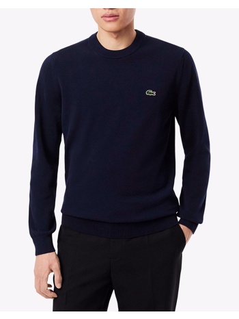 lacoste πουλοβερ μμ sweater 3ah1985-166 navyblue