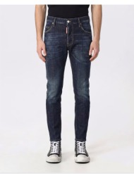 dsquared2 παντελονι 5τσεπο s74lb1929d30010-470 denimdarkblue