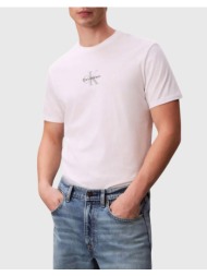 calvin klein jeans ss 30s micro monologo graphic te lv04rb866g-yaa white