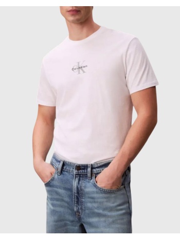 calvin klein jeans ss 30s micro monologo graphic te
