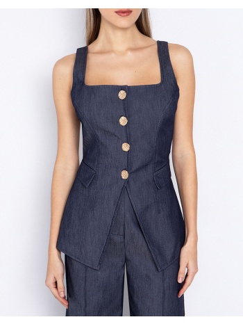 toi&moi γιλεκο 40-0856-126-850 denimblue