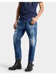 dsquared2 παντελονι 5τσεπο s74lb1839d30011-470 denimblue