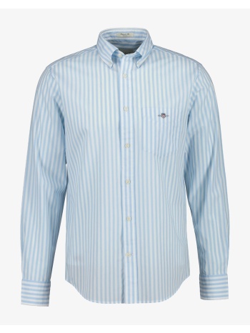 gant υποκαμισο μμ reg classic poplin stripe shirt
