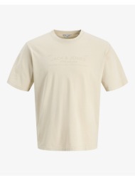 jack&jones jprbluaiden ss tee 12293014-moonstruck cream