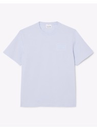 lacoste μπλουζα κμ tee-shirt ss 3th0753-j2g lightblue