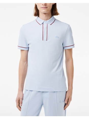 lacoste μπλουζα πολο κμ polo ss 3ph8184-j2g lightblue