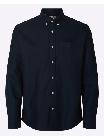 selected slhregrick-ox shirt ls noos 16077359-sky captain