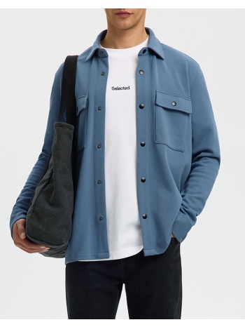selected slhjackie sweat jacket noos 16085115-blue mirage