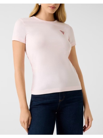 guess ss cn mini triangle tee μπλουζα γυναικειο