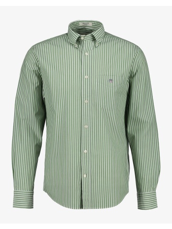 gant υποκαμισο μμ reg poplin stripe shirt 3g3000130-354