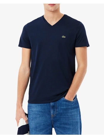 lacoste μπλουζα κμ tee-shirt 3th6710-166 navyblue