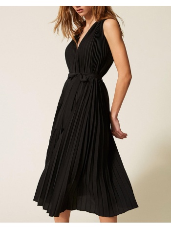 twinset φορεμα 261te2030-00006 black