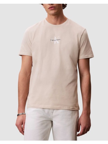 calvin klein jeans ss 30s micro monologo graphic te