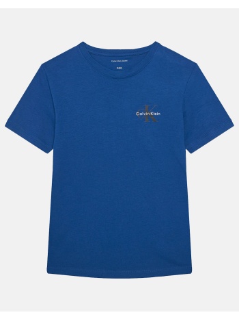calvin klein jeans chest monologo ss t-shirt
