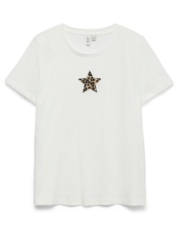 vero moda vmisuma s/s t-shirt jrs btq 10340644-snow