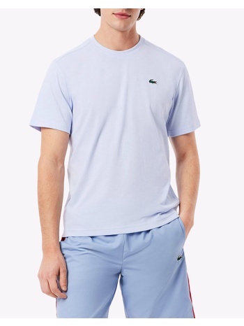 lacoste μπλουζα κμ tee-shirt 3th7618-j2g lightblue