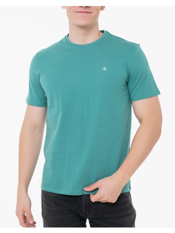 calvin klein ss classic monogram tee lv04rd254g-vfl green