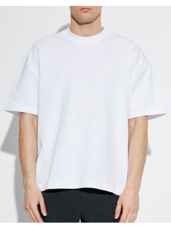 all saints haven ss crew m029jc-ashen white white