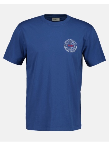 gant μπλουζα κμ graphic ss tshirt 3g2003402-442 blue